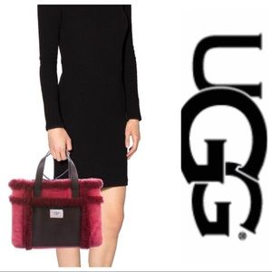 ♦️Over 60% OFF! NWOT UGG Merlot Leather+Shearling